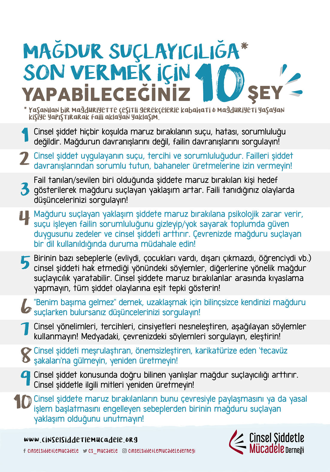 CİNSEL ŞİDDETLE MÜCADELE