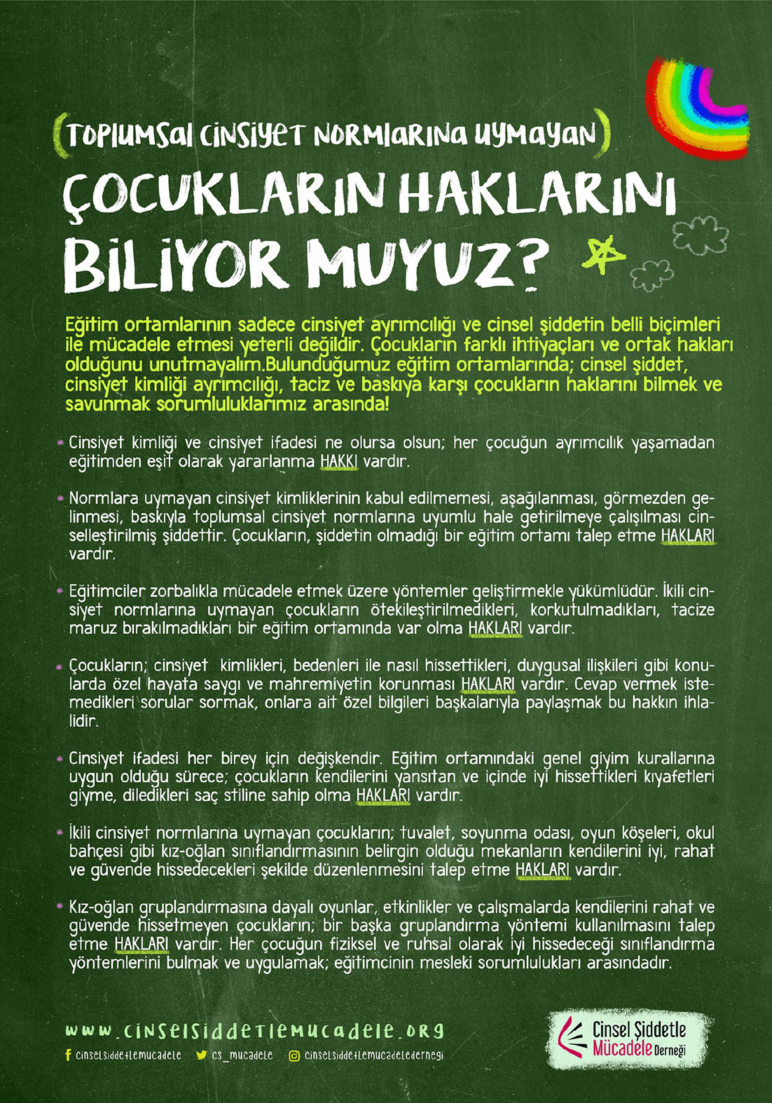 CİNSEL ŞİDDETLE MÜCADELE